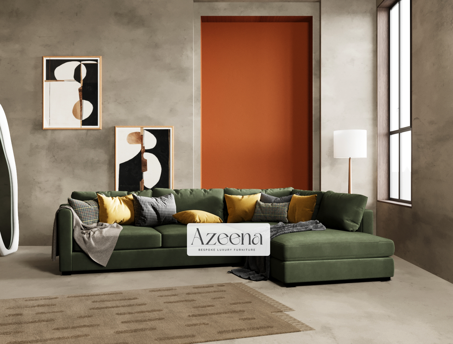 Lucy 3 Seater Sofa L Shape Sofa