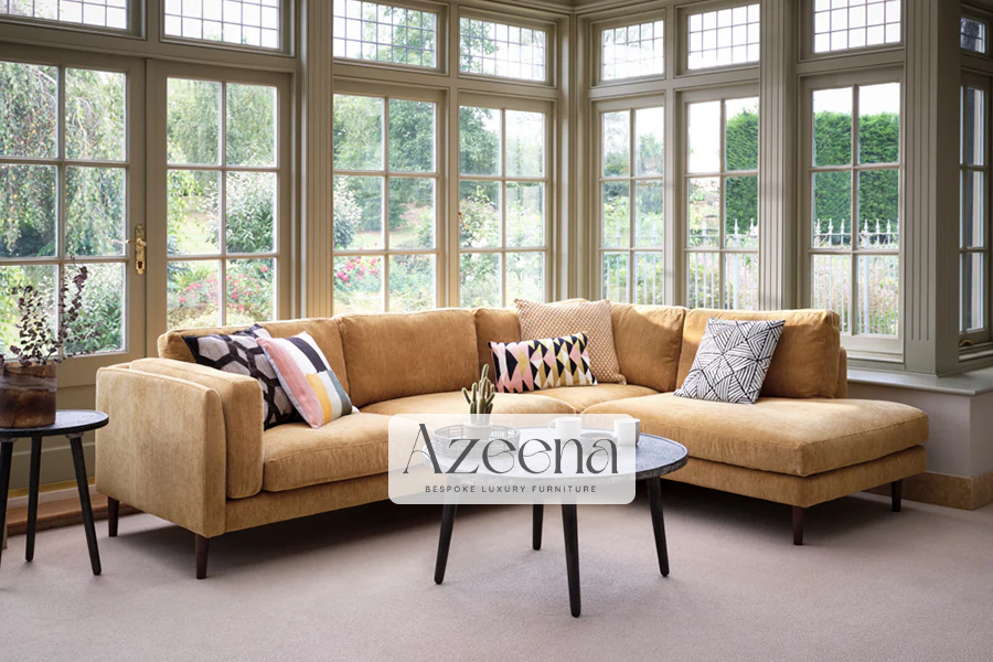 Sunbury Right Hand Chaise Corner Sofa Set 1